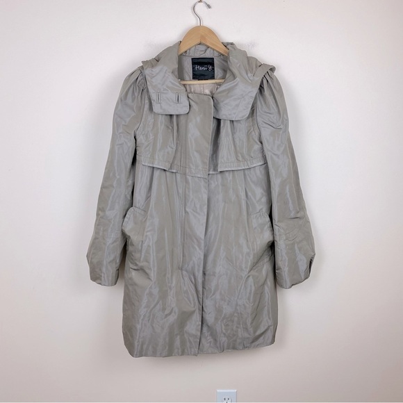 Hanii Y Structured Hooded Coat - Picture 1 of 13